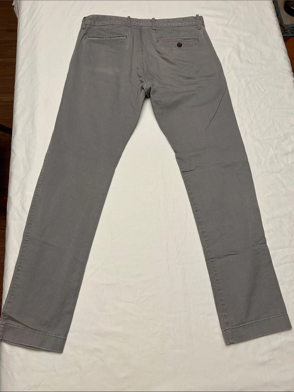 J. Crew Light Gray Slim Chino Pants